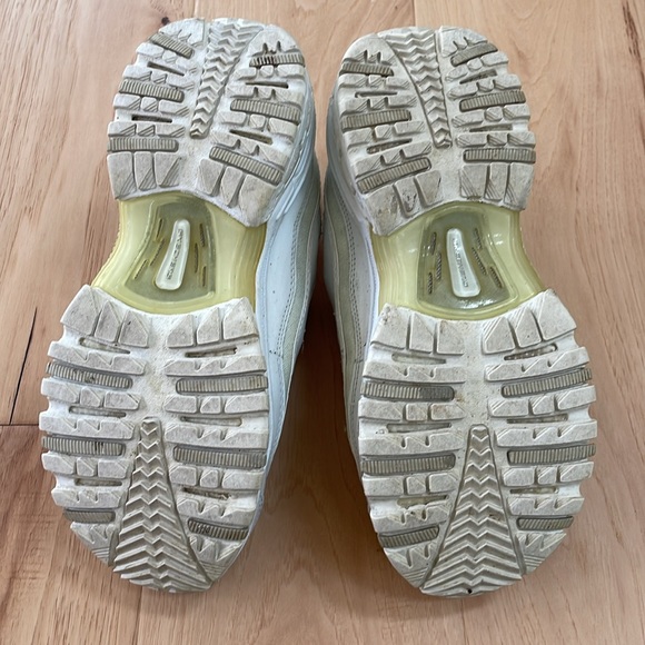 SKECHERS E-2 Sport Womens White Sneakers Stretch Slip On Fitness Shoes - 8 - Picture 6 of 12